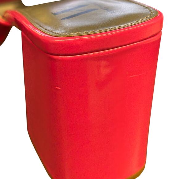 Barbiecore Hot Pink Block Heel Slides Sandals Sz 10 Open Toe Worthington Lapaz - Picture 7 of 10